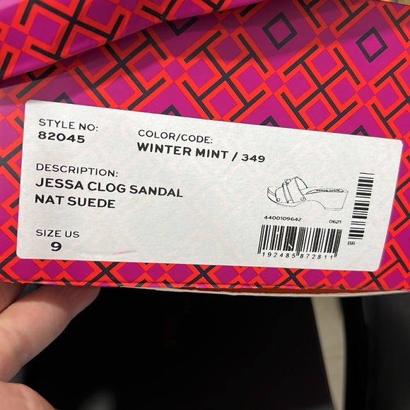 JESSA CLOG SANDAL NAT SUEDE - Picture 4 of 5